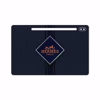 برچسب پوششی ماهوت مدل Hermes-Logo مناسب برای تبلت سامسونگ Galaxy Tab S6 2019 SM-T865