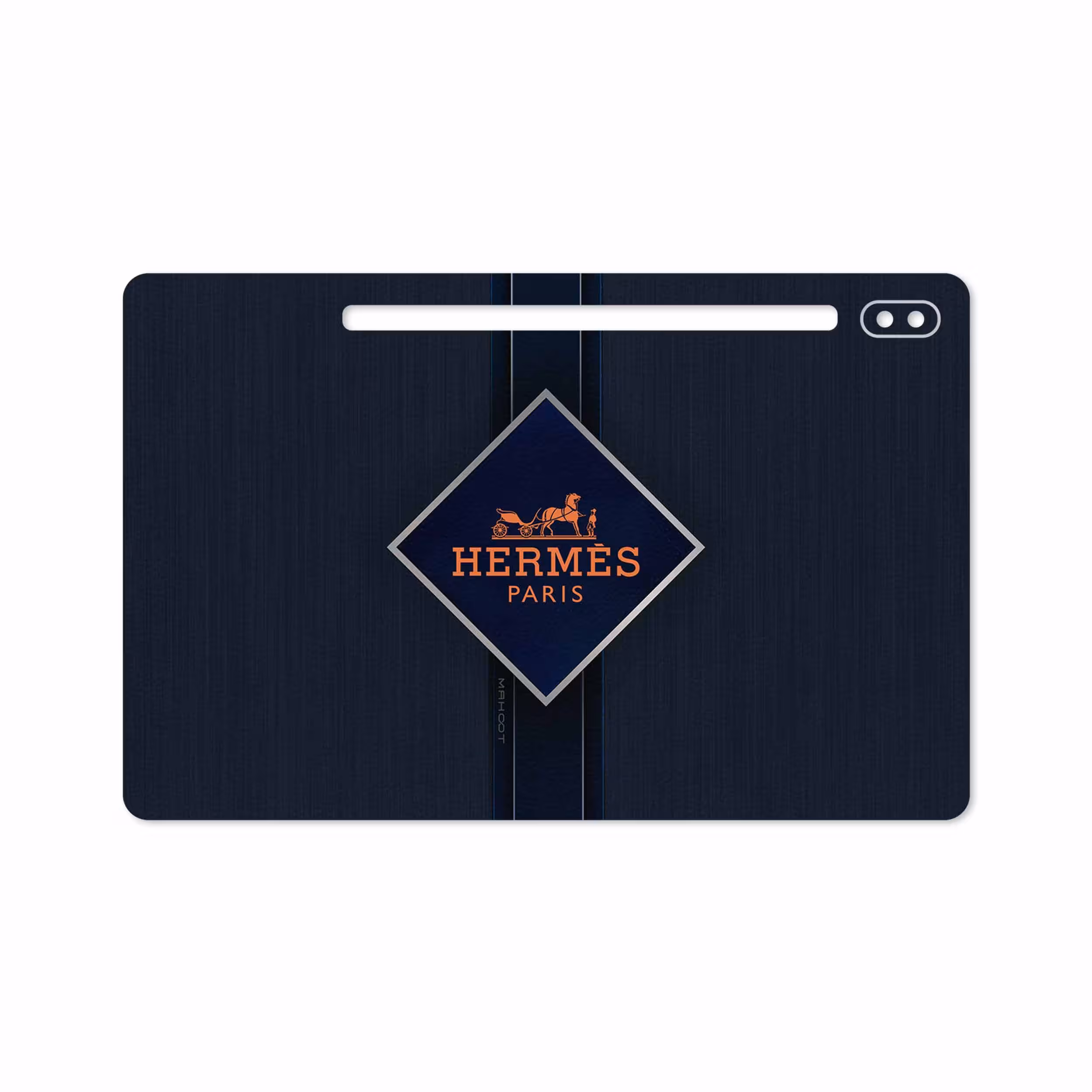 برچسب پوششی ماهوت مدل Hermes-Logo مناسب برای تبلت سامسونگ Galaxy Tab S6 2019 SM-T865