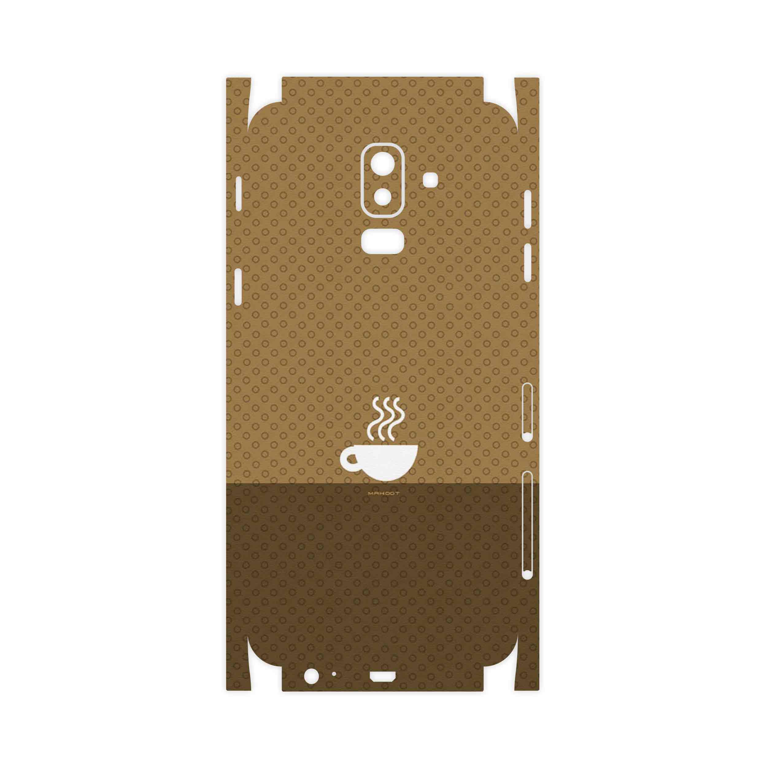برچسب پوششی ماهوت مدل Minimal Cup of Coffee Icon-FullSkin مناسب برای گوشی موبایل سامسونگ Galaxy J8