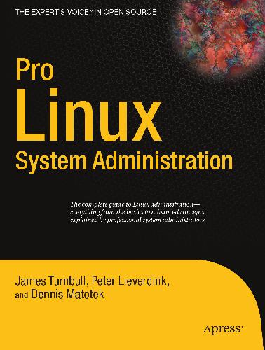 خرید و دانلود نسخه کامل کتاب Pro Linux System Administration