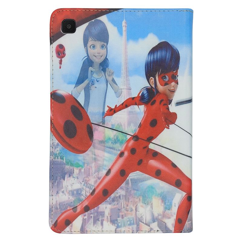 کیف کلاسوری مدل دختر کفشدوزکی - 04 مناسب برای تبلت سامسونگ Galaxy Tab A7 Lite / T225 | دیجی قاب دونی