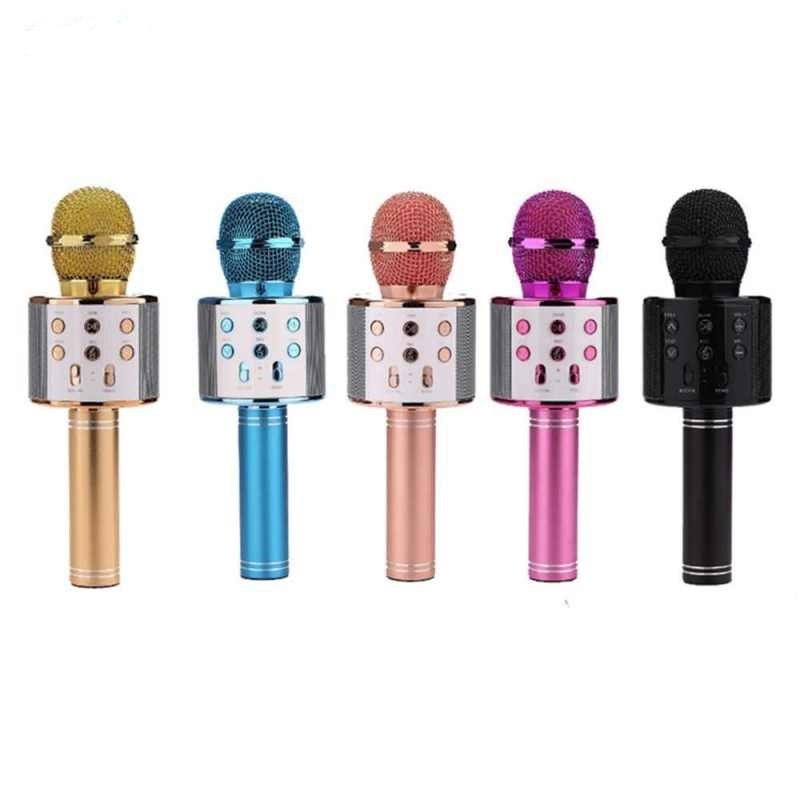 میکروفون اسپیکر بلوتوثی WS858، باطری بزرگ