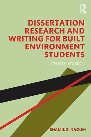 [PDF] دانلود کتاب Dissertation Research And Writing For Built Environment Students, 4th ed, 2019