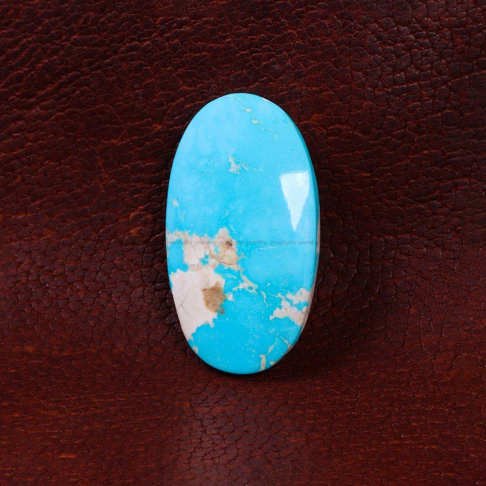 نگین فیروزه شجری کد 14408 - جواهری مشاهیر