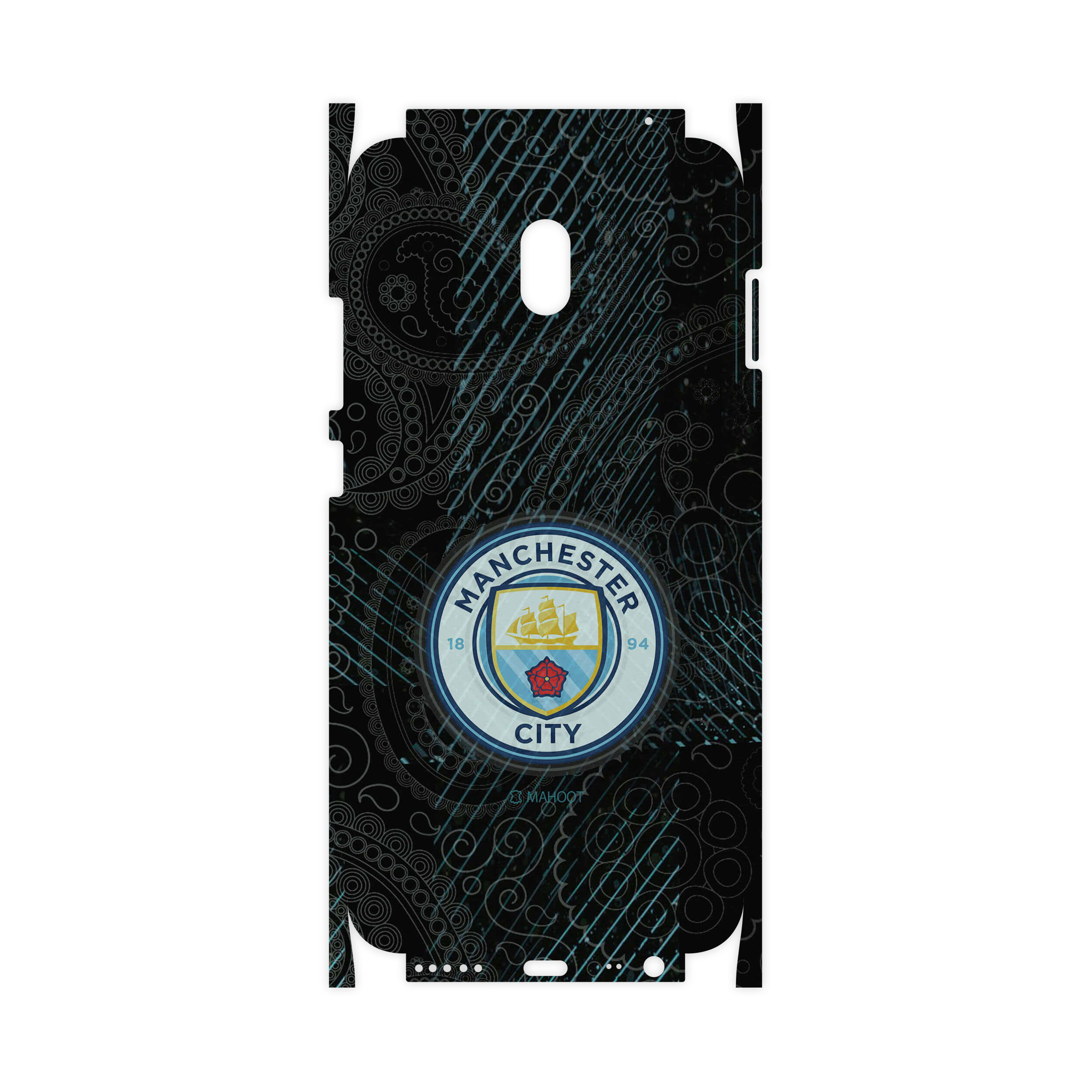 برچسب پوششی ماهوت مدل Manchester-City-FullSkin مناسب برای گوشی موبایل شیائومی  Redmi 8A