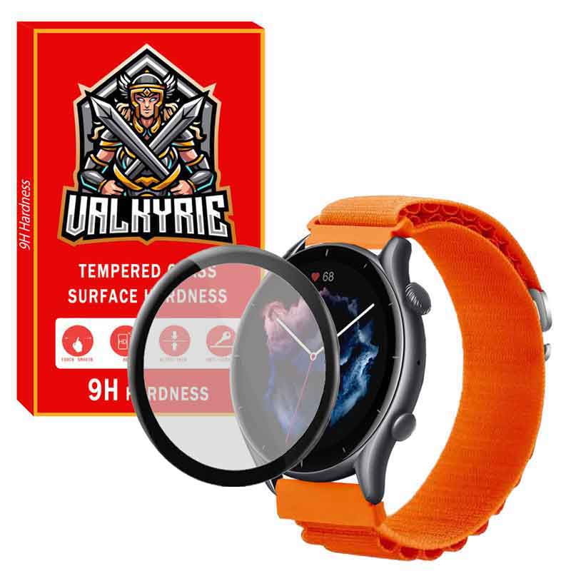 بند والکری مدل LOOP ALPINE مناسب برای ساعت هوشمند آمازفیت GTR 3 به همراه محافظ صفحه نمایش