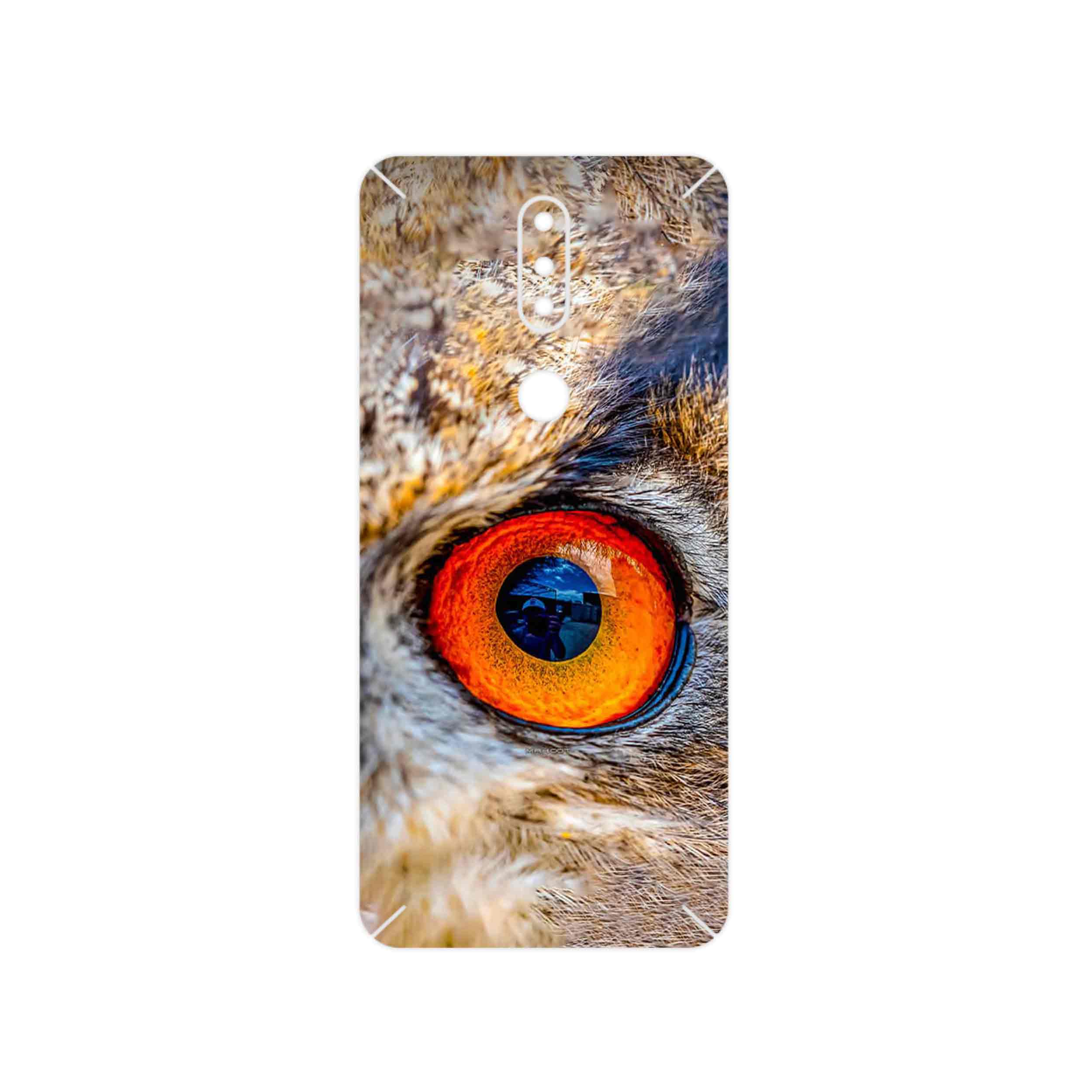 برچسب پوششی ماهوت مدل Owl eyes مناسب برای گوشی موبایل نوکیا 2.4