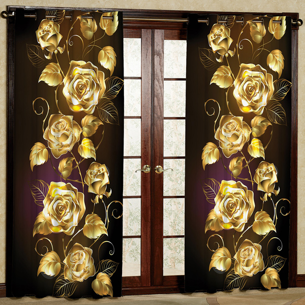 پرده پانچی کد 5611 سایز 280x140 سانتی متر