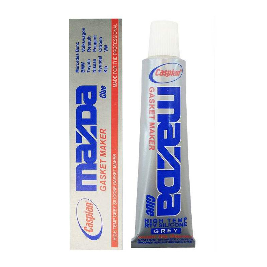 چسب سیلیکون واشر ساز 30 گرمی کاسپین مدل مزدا (طوسی)