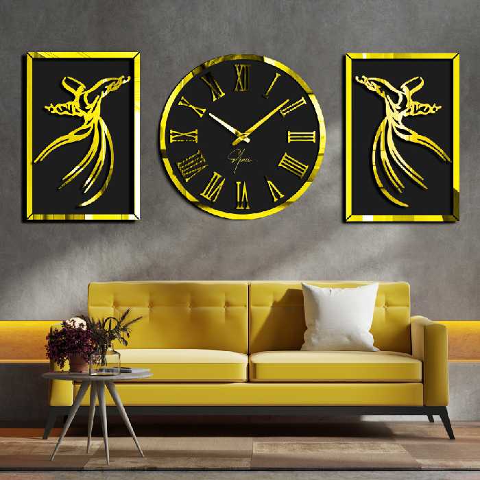 ساعت دیواری اِلِنسی مدل سماع