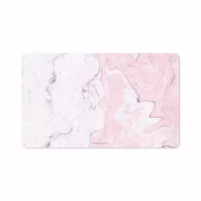 برچسب پوششی ماهوت مدل Blanco-Pink-Marble مناسب برای تبلت سامسونگ Galaxy Tab A 10.1 2019 T515