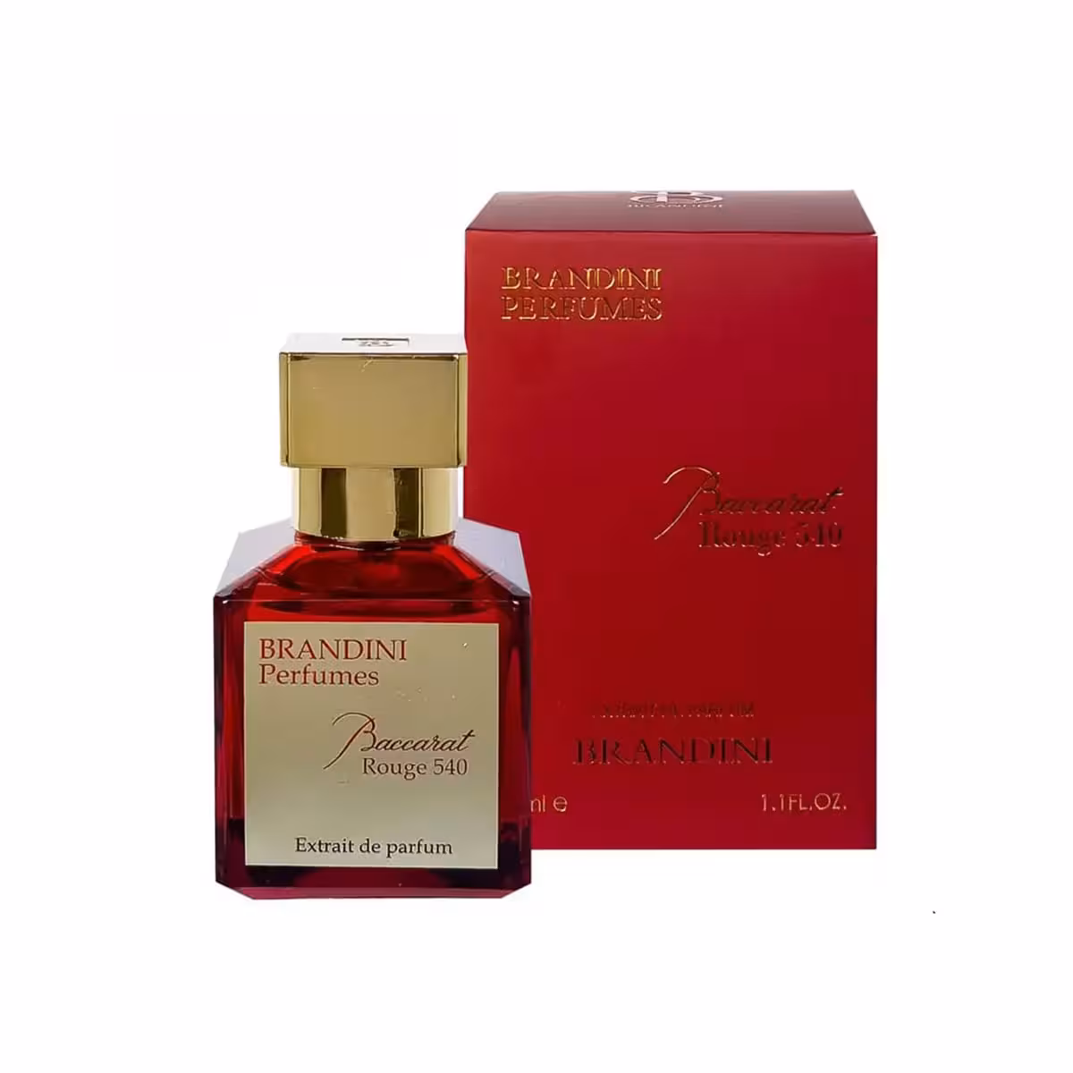 عطر جیبی برندینی باکارات رژ 540 اکستریت Brandini