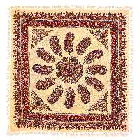 سفره قلمکار عطریان طرح بته جقه کد G380