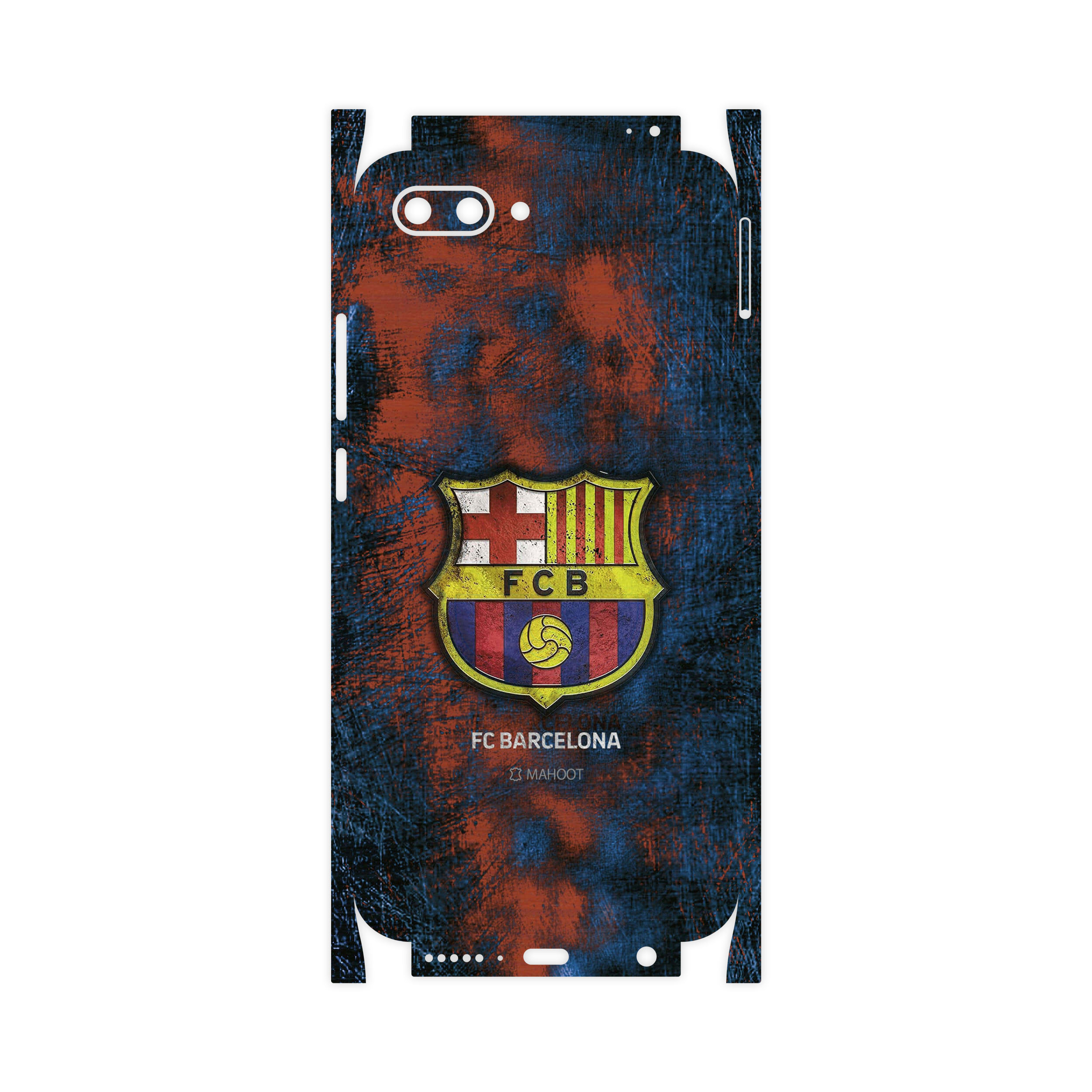 برچسب پوششی ماهوت مدل BARCELONA-FC-2-FullSkin مناسب برای گوشی موبایل آنر 10