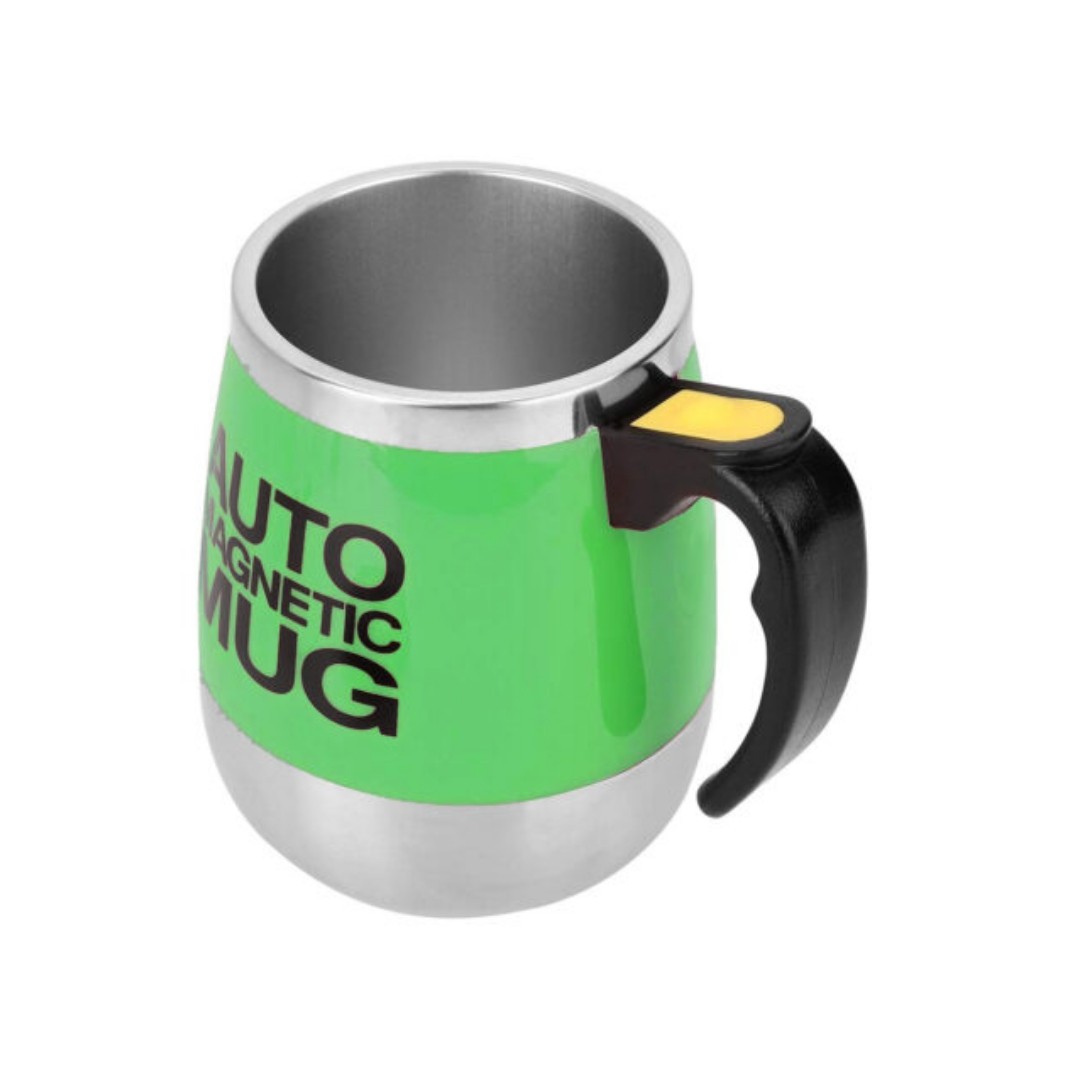 ماگ همزن دار مدل Auto Magnetic باتری خور سبز