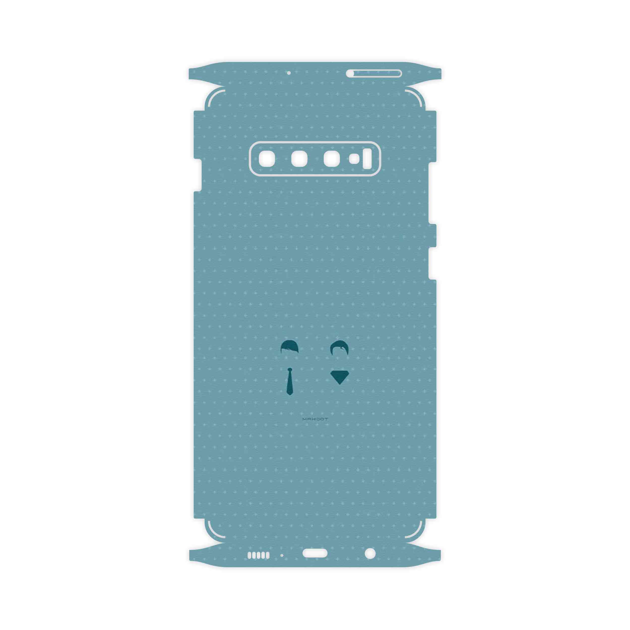 برچسب پوششی ماهوت مدل Minimal Miss and Mister-FullSkin مناسب برای گوشی موبایل سامسونگ Galaxy S10 Plus