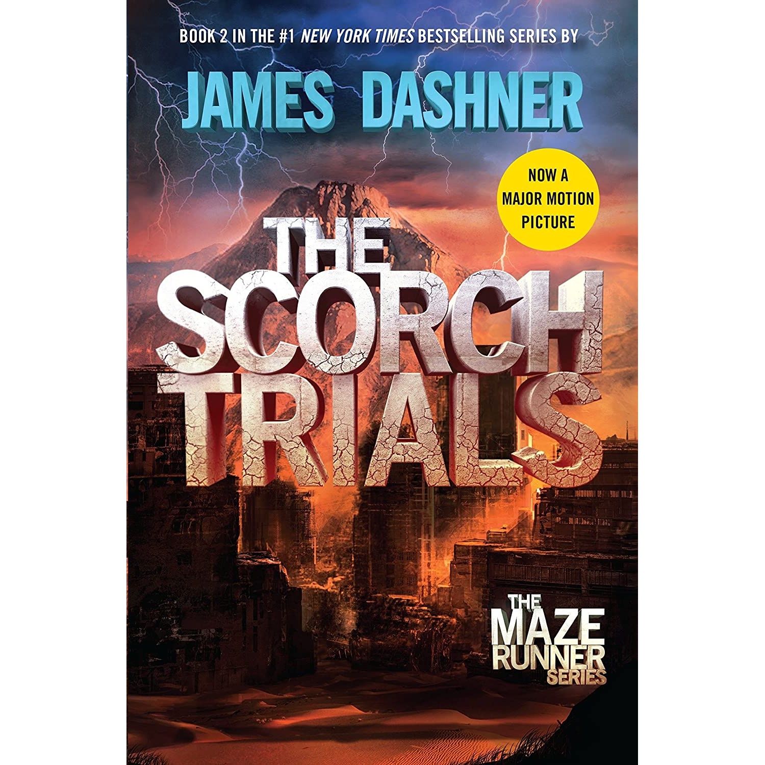 کتاب The Scorch Trials اثر James Dashner انتشارات Delacorte Press
