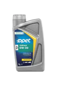 روغن و مکمل موتور FULLMAX 0W 30 مصنوعی 1 لیتری ACEA C2 DPF اپت اورجینال Opet