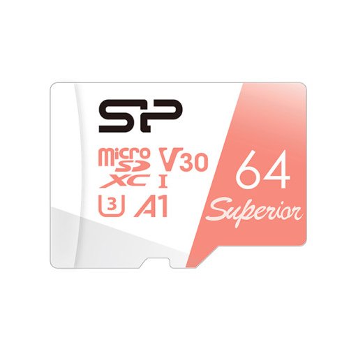 کارت حافظه MicroSDXC سیلیکون پاور مدل Superior کلاس 10 ظرفیت 64 گیگابایت