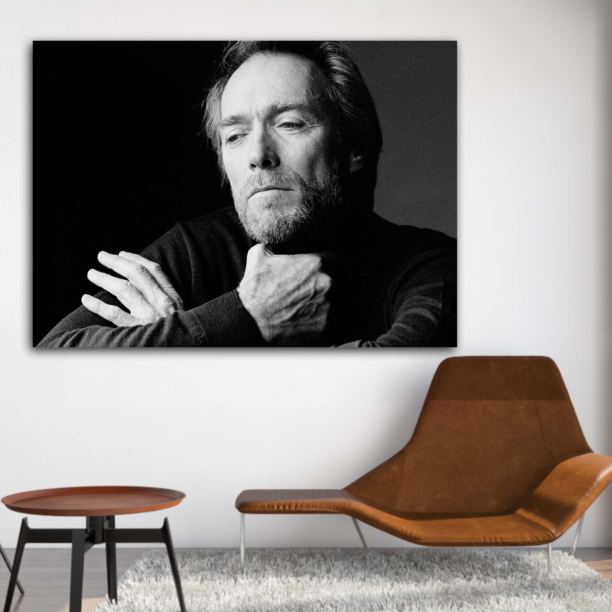 تابلو شاسی طرح کلینت ایستوود مدل Artist 0348