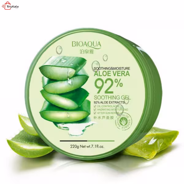 ژل آبرسان 92% آلوئه ورا بیوآکوا BIOAQUA