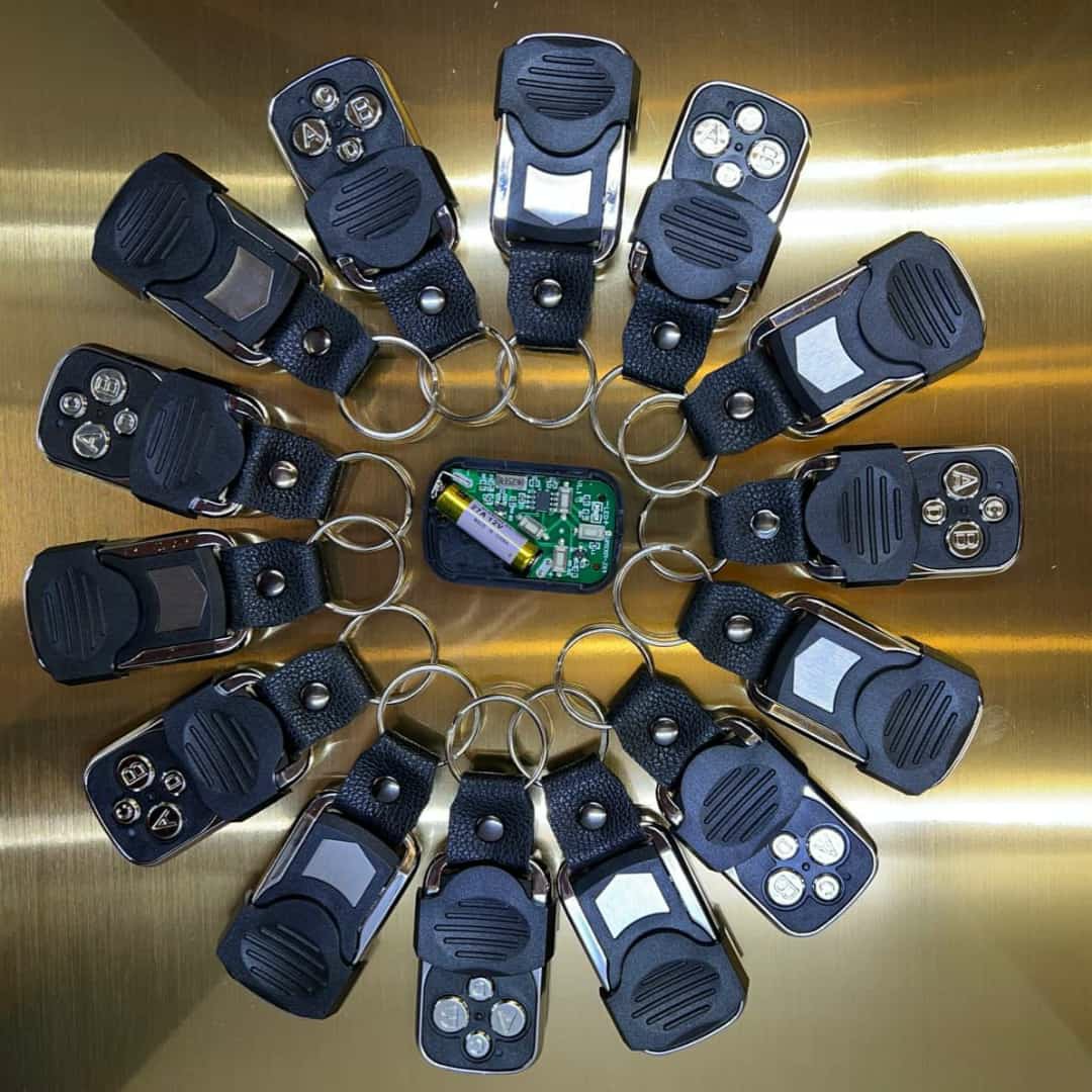 ریموت کنترل درب پارکینگ دزدگیر کرکره برقی و جک بازویی