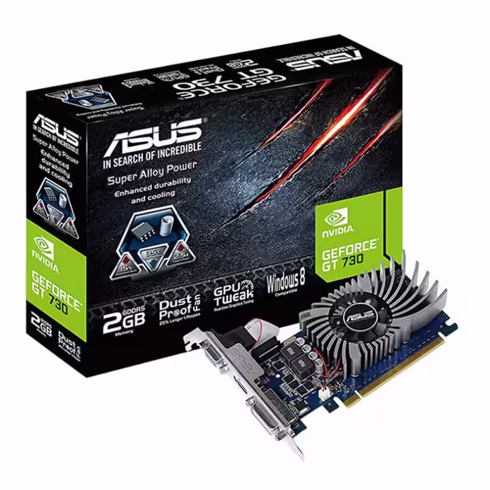 کارت گرافیک ایسوس GT730 2GD5 BRK