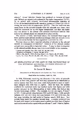 خرید و دانلود نسخه کامل کتاب An Explanation of the Gaps in the Distribution of the Asteroids According to Their Periods of Revolution
