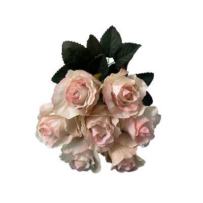 گل مصنوعی مدل رز بسته 7 عددی