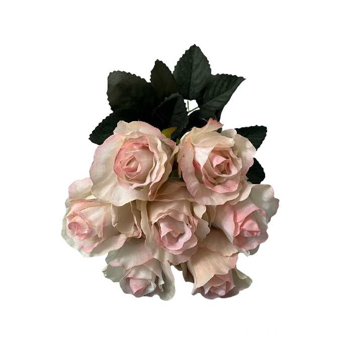 گل مصنوعی مدل رز بسته 7 عددی