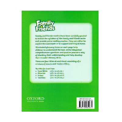 کتاب داستان Family And Friends 3 اثر جمعی از نویسندگان انتشارات الوندپویان چهار جلدی