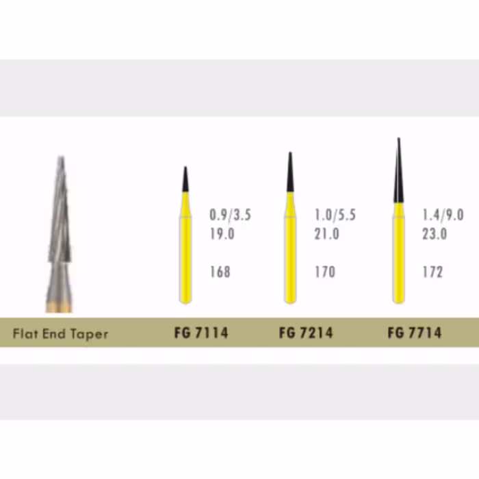 فرز کارباید ATD Flat End Taper