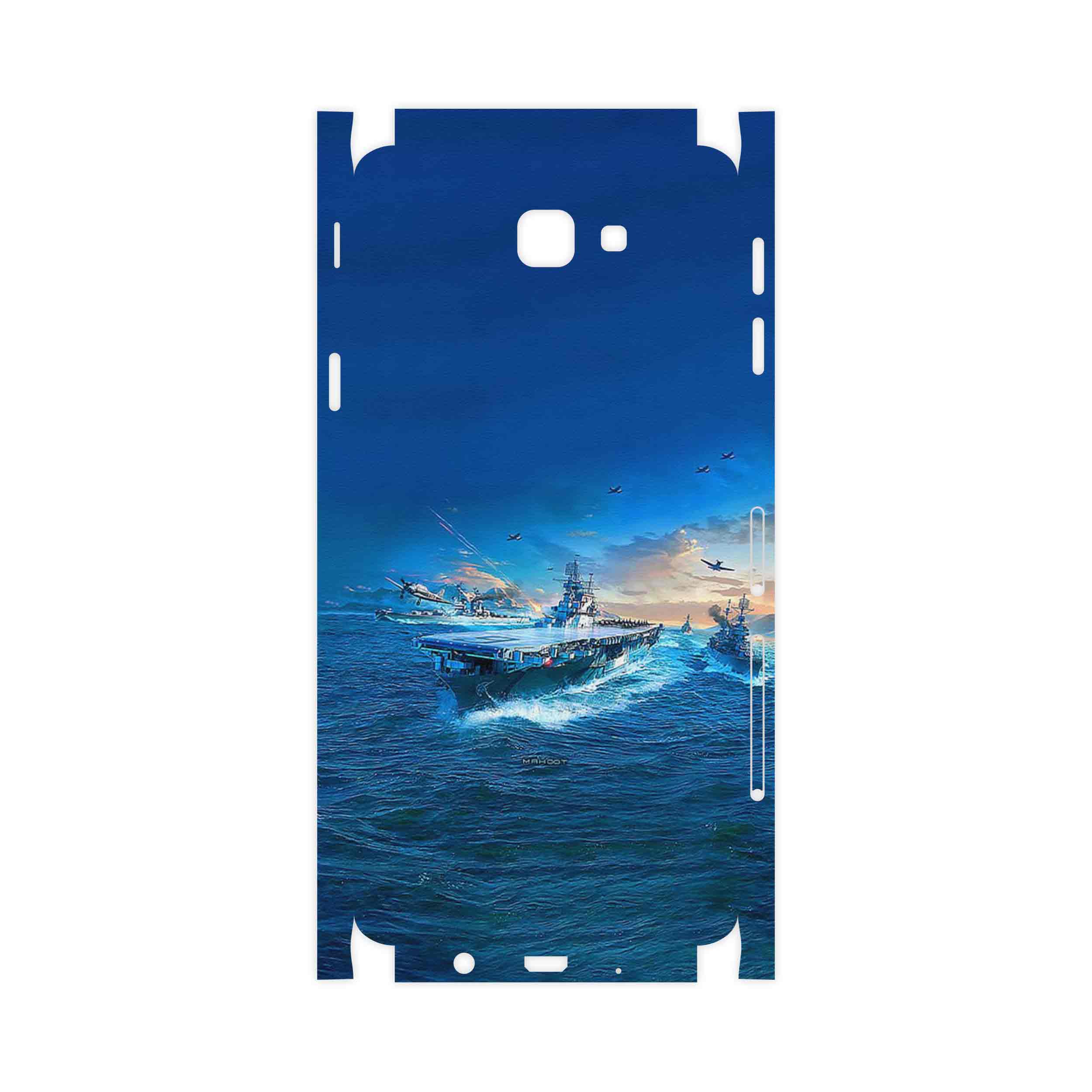 برچسب پوششی ماهوت مدل Warship-FullSkin مناسب برای گوشی موبایل سامسونگ Galaxy J5 Prime
