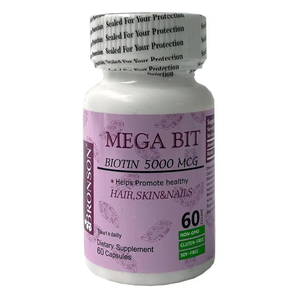 کپسول مگابیت 5000 میکروگرم برونسون