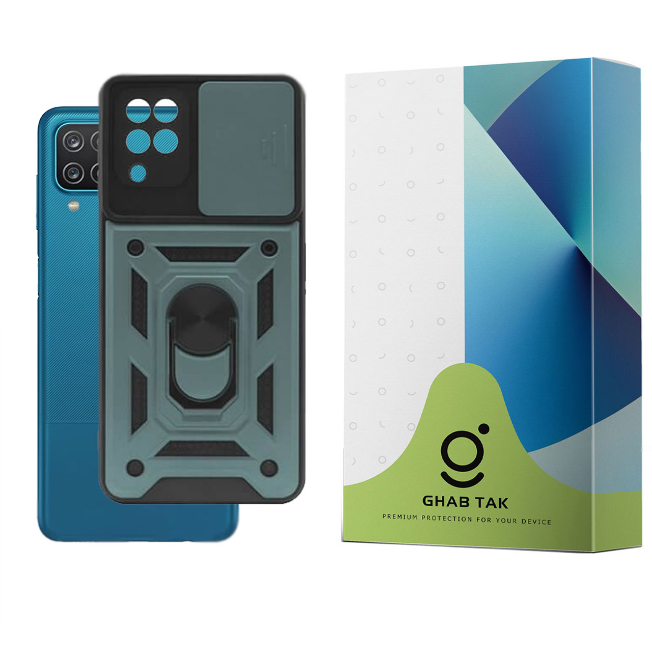 کاور قاب تک مدل Guard-08 مناسب برای گوشی موبایل سامسونگ Galaxy A12