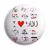 پیکسل پرمانه طرح I Love you کد pm.5411