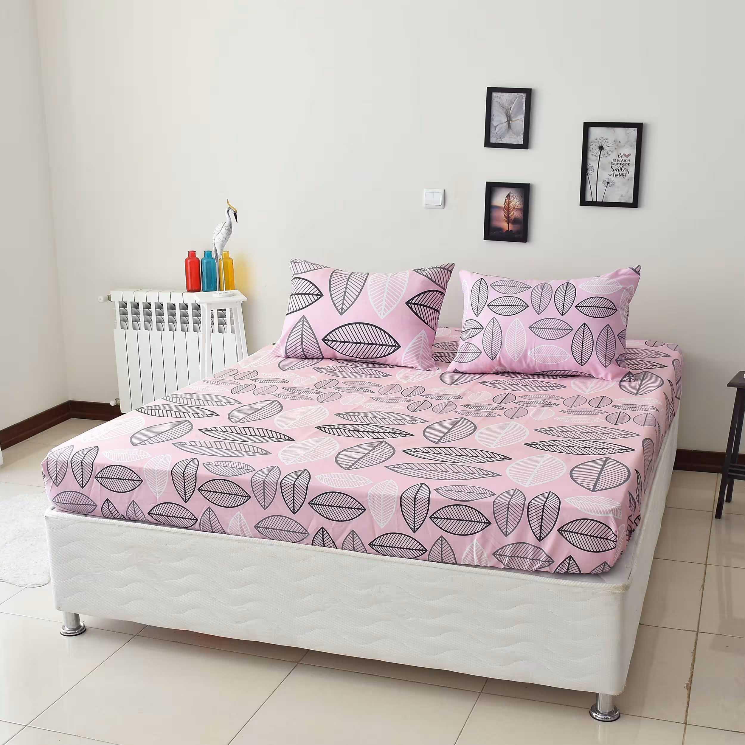 سرویس ملحفه بومرنگ مدل DeborahZ-160 دونفره 3 تکه