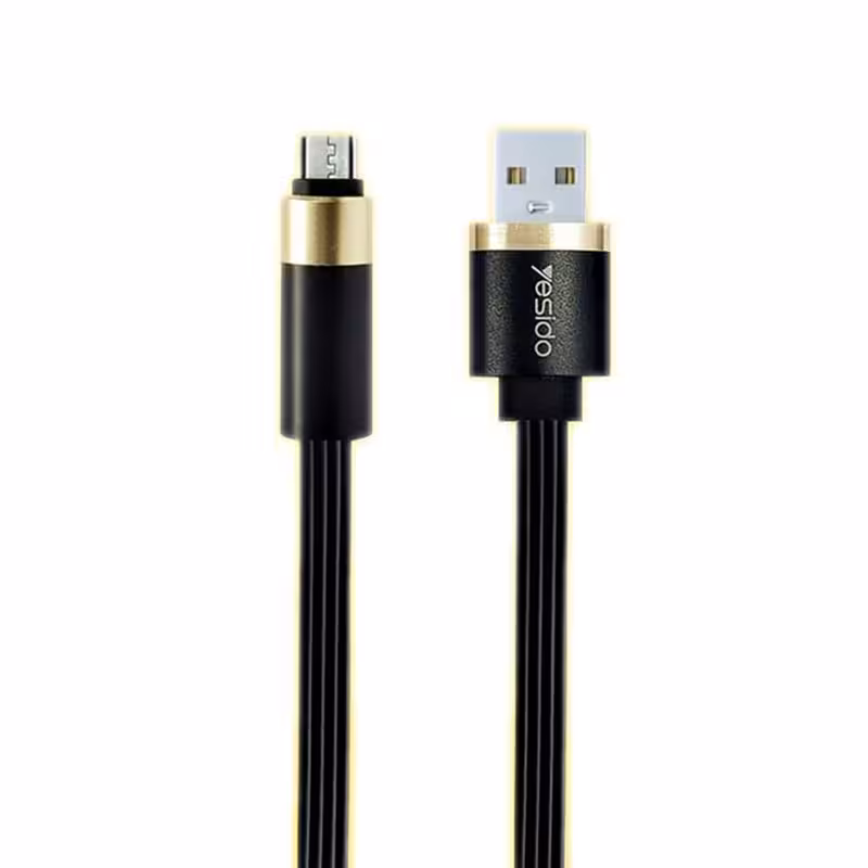 کابل تبدیل USB به microUSB یسیدو مدل CA-T3 طول 1.5 متر