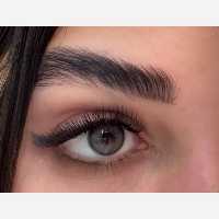 لنز طبی رنگی طوسی دهب نچرال گری