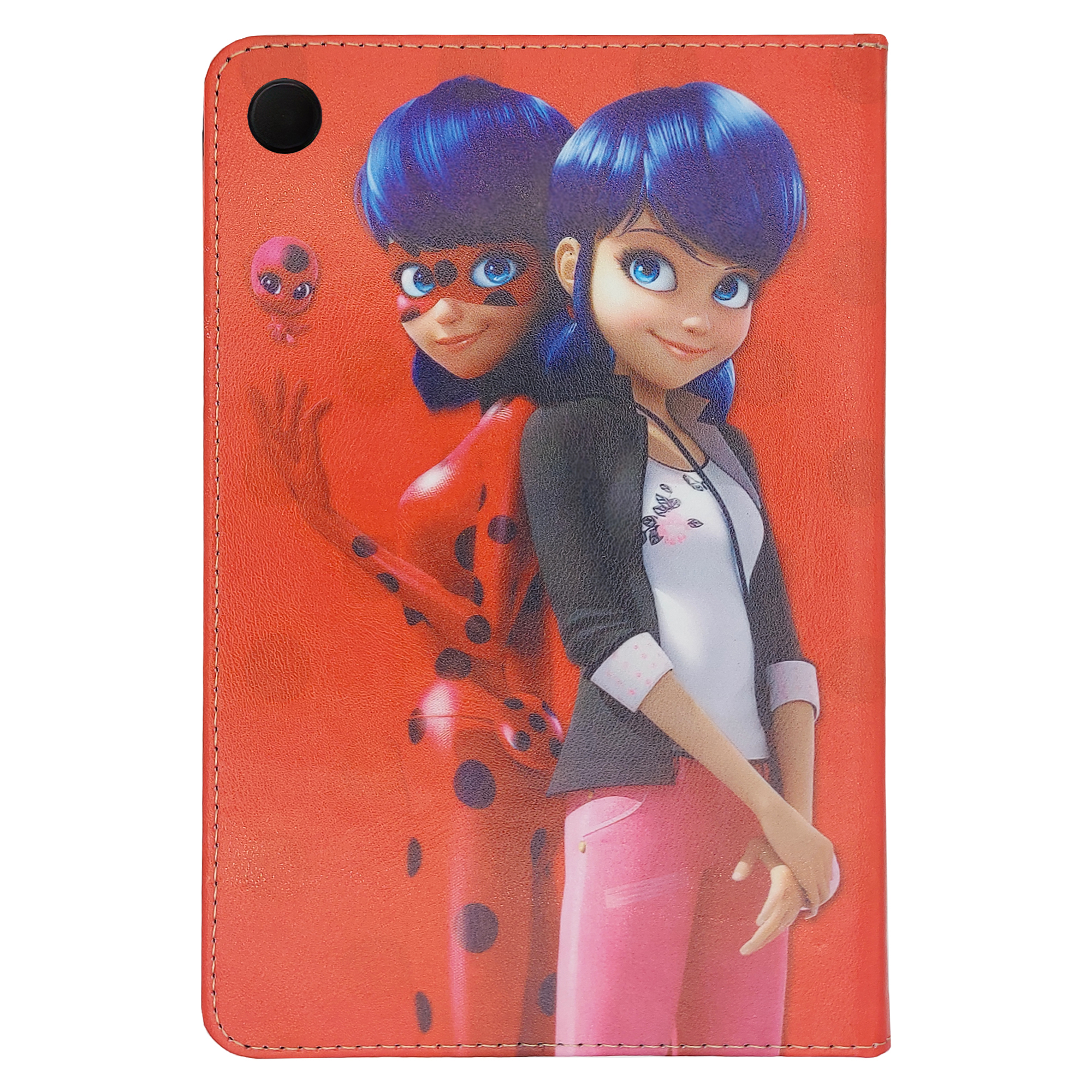 کیف کلاسوری طرح دختر کفشدوزکی کد TB306 مناسب برای تبلت سامسونگ Galaxy Tab A8 10.5 / X200 / X205