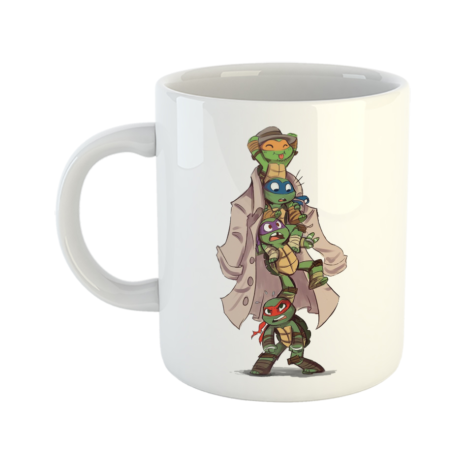 ماگ طرح قورباغه های نینجا مدل FUNNY 