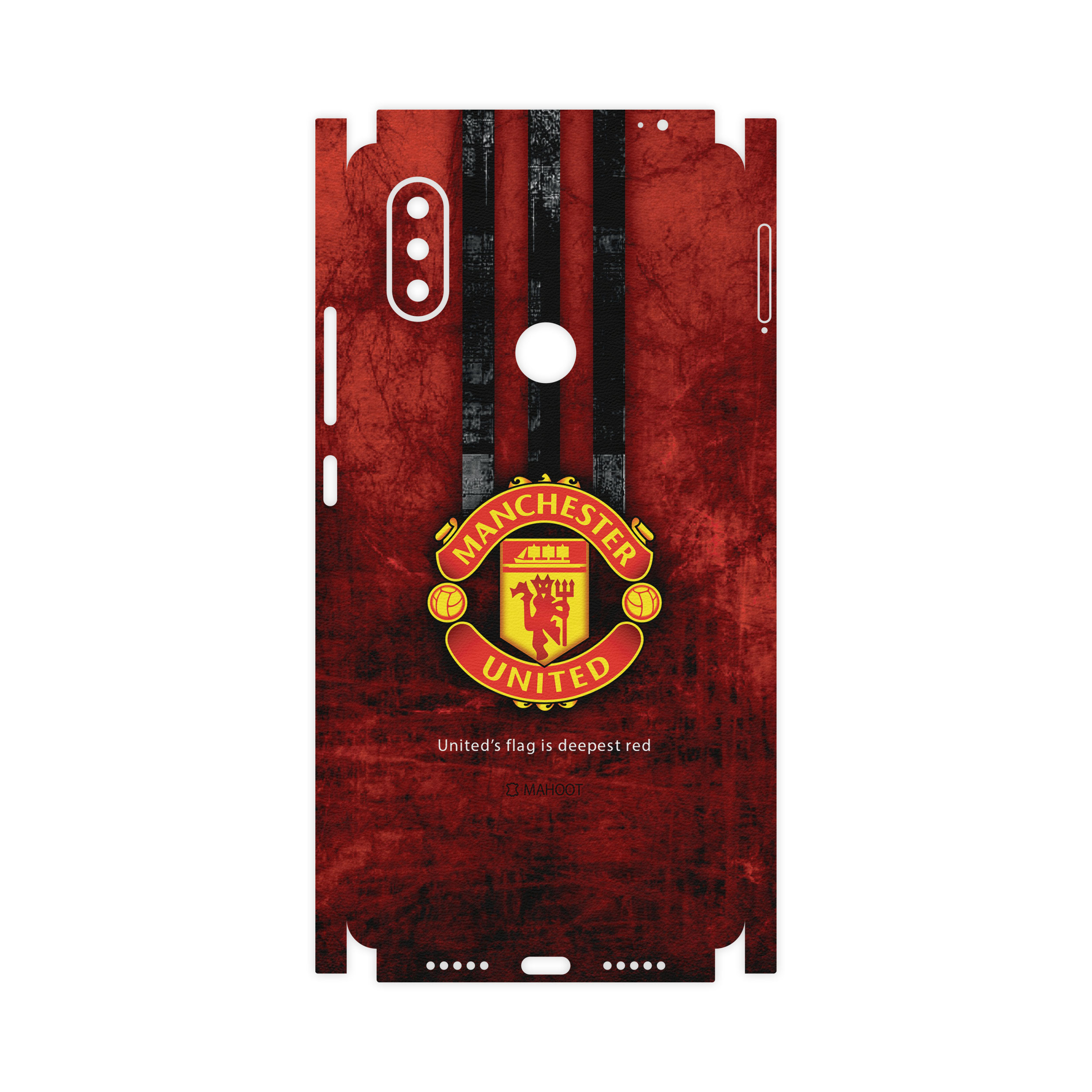 برچسب پوششی ماهوت مدل Manchester-United-FC-FullSkin مناسب برای گوشی موبایل شیائومی MI 8 SE