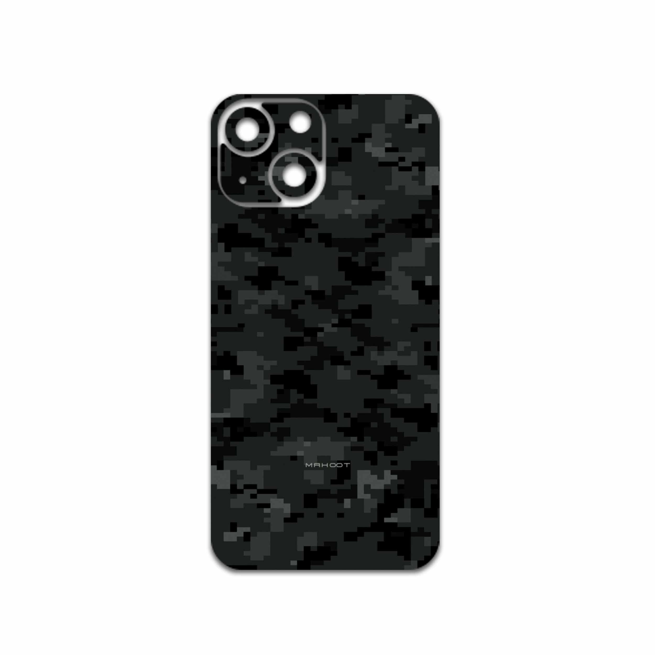 برچسب پوششی ماهوت مدل Night-Army-Pixel مناسب برای گوشی موبایل اپل iPhone 13 Mini