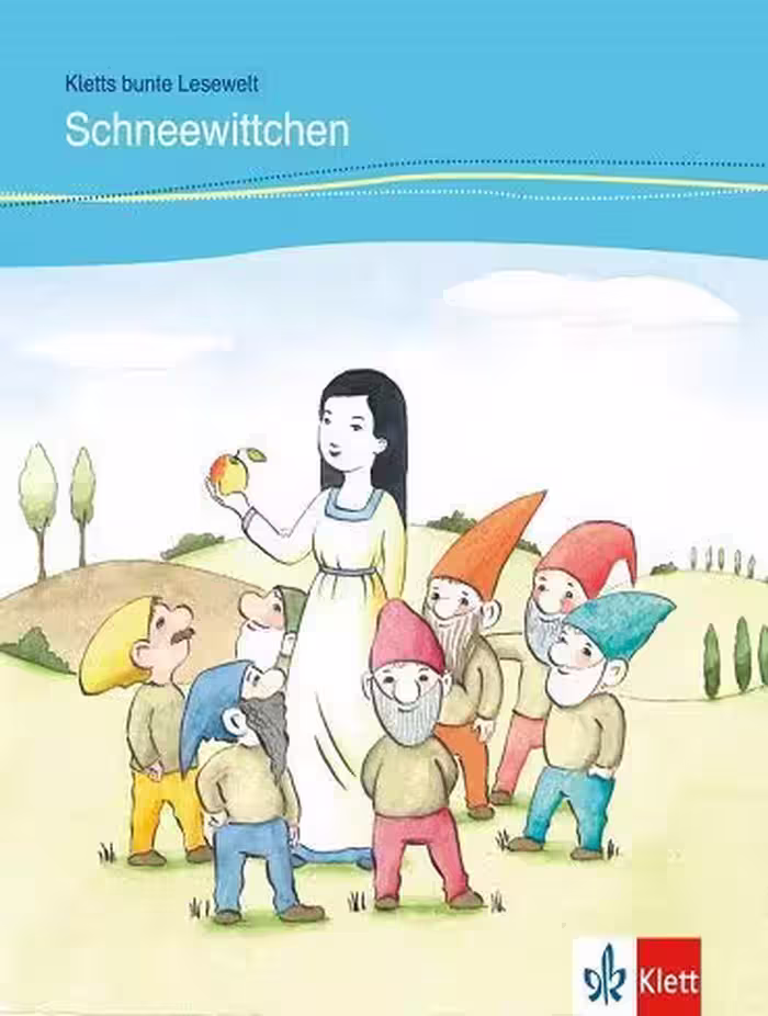 SCHNEEWITTCHEN داستان کودکان المانی رنگی