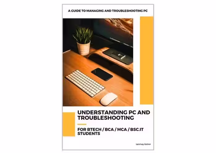 خرید و دانلود نسخه کامل کتاب Understanding PC and Troubleshooting: A Guide To Managing And Troubleshooting PC