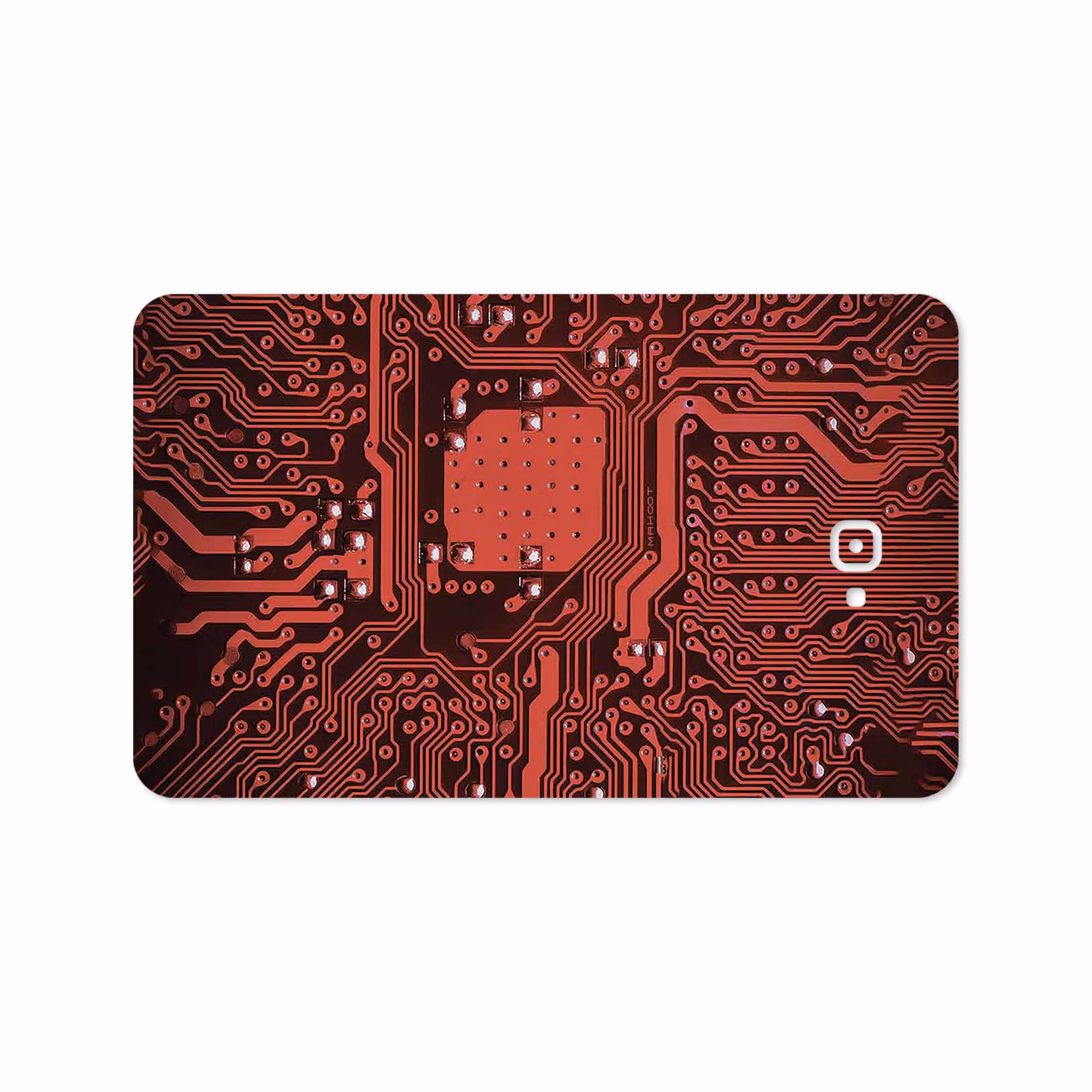 برچسب پوششی ماهوت مدل Red Printed Circuit Board مناسب برای تبلت سامسونگ Galaxy Tab A 10.1 2016 T580