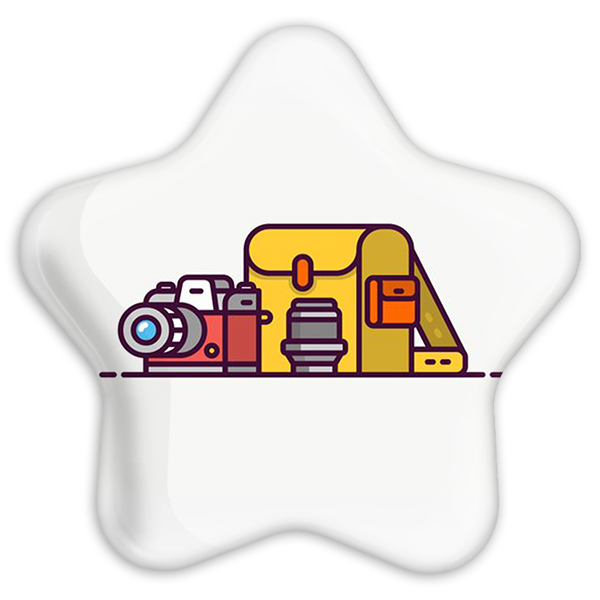 پیکسل خندالو طرح دوربین مدل ستاره ای کد 1719