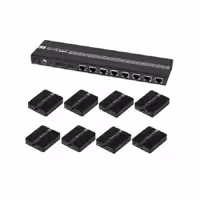 اسپلیتر اکستندر 1 به 8 HDMI ویکینگ مدل V-King VK-E18T HDMI Extender Splitter
