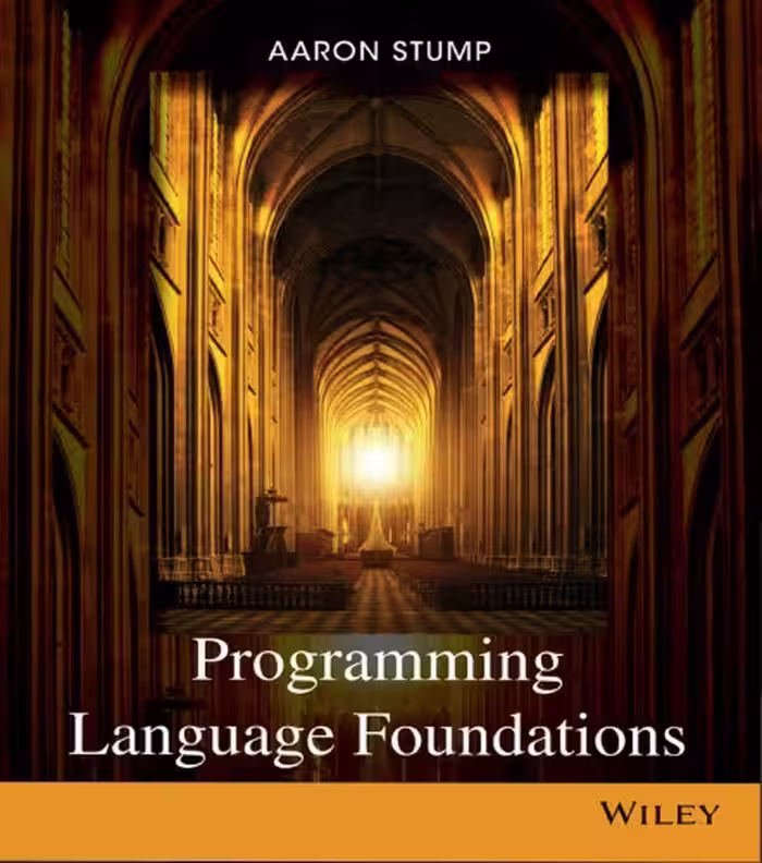 خرید و دانلود نسخه کامل کتاب Programming Language Foundations