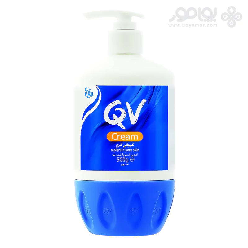 کرم مرطوب کننده پمپی کیو وی حجم 500 گرم